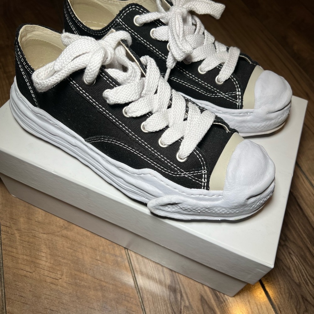 Classic Black and White Sneakers